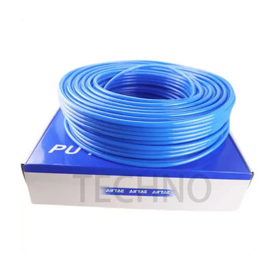 Air Tac US98A080055 لوله PU پنوماتیک 12 میلی متر آبی ضد گره سطح صاف