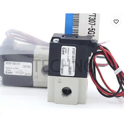 SMC VT307-6G1-02 OEM SMC دریچه های سولینوئید هوایی دریچه های سولینوئید پنوماتیک 10 هرتز