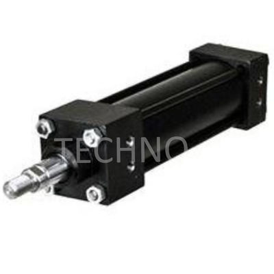 سیلندر هیدرولیک نقره ای با عمل دوگانه TRH1.50MF1LT14X12.00 13 ~ 15mm Stroke