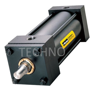 سیلندر هیدرولیک نقره ای با عمل دوگانه TRH1.50MF1LT14X12.00 13 ~ 15mm Stroke