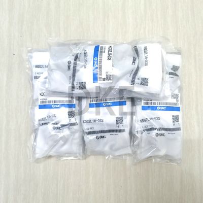 CE SMC KQG2L16-03S لوازم لوله پنوماتیک مایع اتصال رشته ای SS316