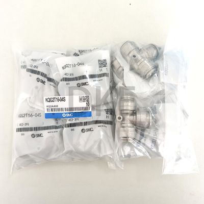 SMC KQG2T16-04S One Touch Pneumatic Tee Fitting Male Threaded Elbow SUS316 با استفاده از دستگاه های ضد آب