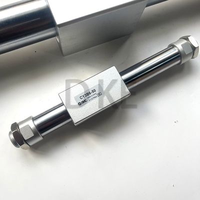 CY3B6-50 پیستون سیلندر پنوماتیک SMC مغناطیسی به هم متصل استند بدون ضربه 50mm
