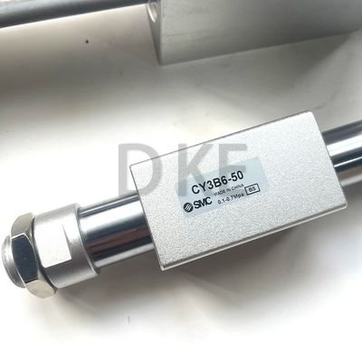 CY3B6-50 پیستون سیلندر پنوماتیک SMC مغناطیسی به هم متصل استند بدون ضربه 50mm