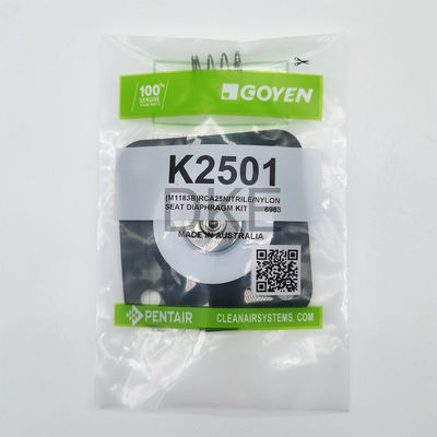 GOYEN کیت تعمیر و نگهداری جمع آوری کننده گرد و غبار K2501 M1183B CA/RCA25T نیتریل / نایلون