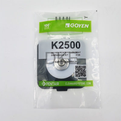 لوازم جانبی دیافراگم دریچه پالس نیتریل Goyen K2500 M1183 CA/RCA32 T * 0-0.8MPa