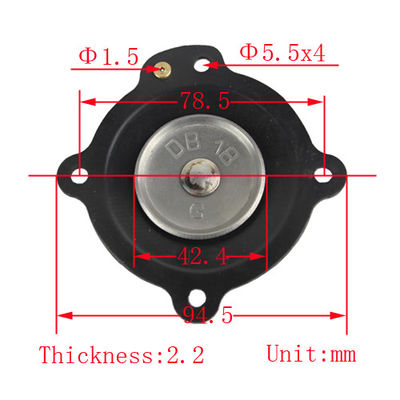 DB18/G گردآورنده گرد و غبار نطفه دریچه جت دیافراگم VNP208 VEM208 VNP308 VEM308