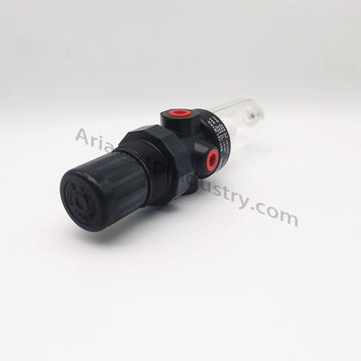 فیلتر / تنظیم کننده سری B07 G1/4، 0.3-7 Bar عنصر فیلتر 40μm بدون گج