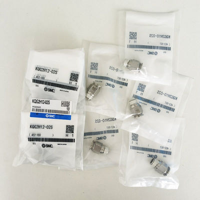 SMC KQG2H12-02S لوازم جانبی پنوماتیک فولاد ضد زنگ OEM 12mm