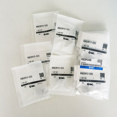 SMC KQG2H12-02S لوازم جانبی پنوماتیک فولاد ضد زنگ OEM 12mm