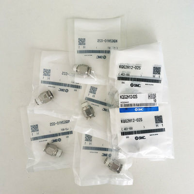 SMC KQG2H12-02S لوازم جانبی پنوماتیک فولاد ضد زنگ OEM 12mm
