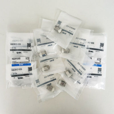 SMC KQG2H12-03S SS316 لوازم پنوماتیک OEM 12mm،0~1Mpa