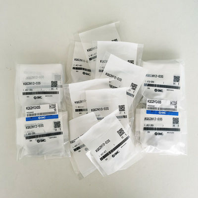 SMC KQG2H12-03S SS316 لوازم پنوماتیک OEM 12mm،0~1Mpa