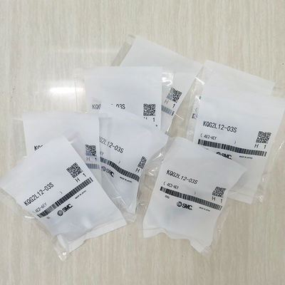 KQG2L12-03S لوازم لوله های پنوماتیک آرنج مستقیم -100kPa تا 1MPa