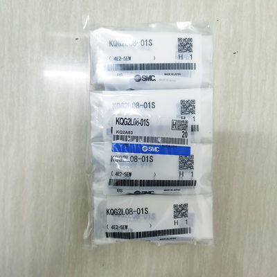 KQG2L08-01S قطعات لوله هوا برای کمپرسور گره دار گواهینامه CE
