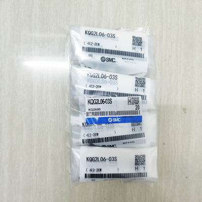 SMC KQG2L08-03S فشار آرنج برای اتصال لوازم جانبی SS316 3.0 MPa