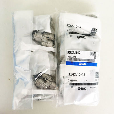 SMC KQG2U10-12 لوازم جانبی پنوماتیک 12mm اتصال رشته ای برای لوله های هوا