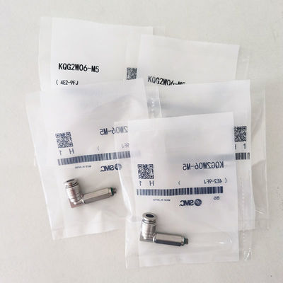 SMC KQG2W06-M5 Union Long Elbow Push To Connect Fittings SS316 با استفاده از لوله های بلند