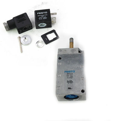 Festo Mfh-5-1/4 شیر شیر سولناید 6211 5/2 راه دریچه G1/4