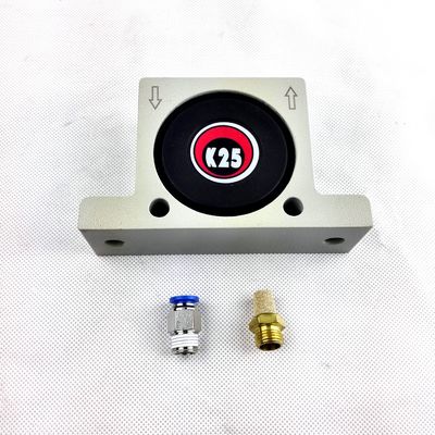 K25 ویبراتورهای پنوماتیک 7300-35000 RPM نیروی تا 150.C مواد آلومینیومی ضد زنگ