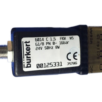 نو 00125331 G1/8 بورکرت والپ سولنئود 24vdc