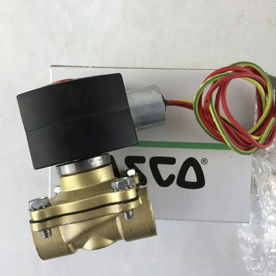 ASCO EF8210G003 120/60AC 2-Way Brass 3/4 In Solenoid Valve به طور معمول بسته شده است