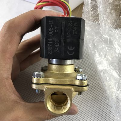 ASCO EF8210G003 120/60AC 2-Way Brass 3/4 In Solenoid Valve به طور معمول بسته شده است
