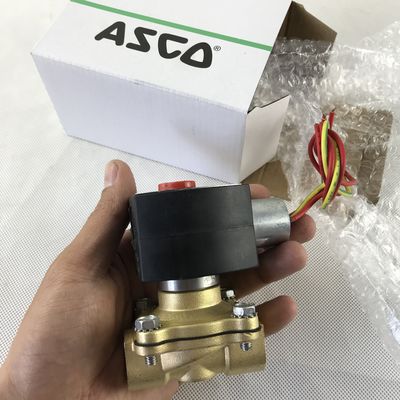 ASCO EF8210G003 120/60AC 2-Way Brass 3/4 In Solenoid Valve به طور معمول بسته شده است