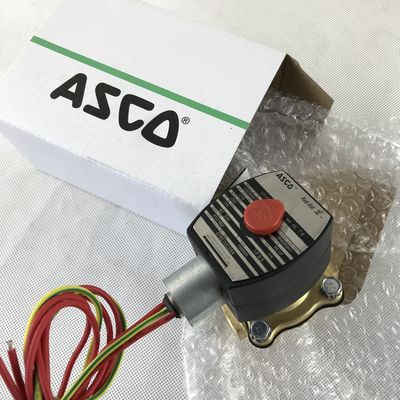 ASCO EF8210G003 120/60AC 2-Way Brass 3/4 In Solenoid Valve به طور معمول بسته شده است
