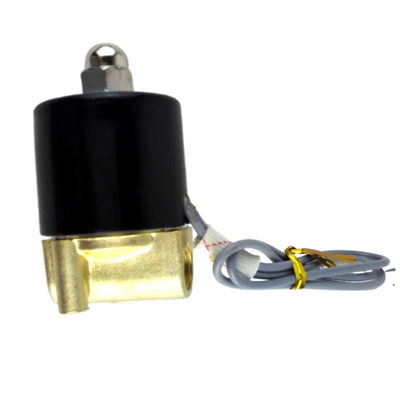 2W Series Solenoid Valve 2W025-08 به طور معمول بسته شده 1/4" دریچه آب هوا