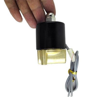 2W Series Solenoid Valve 2W025-08 به طور معمول بسته شده 1/4" دریچه آب هوا