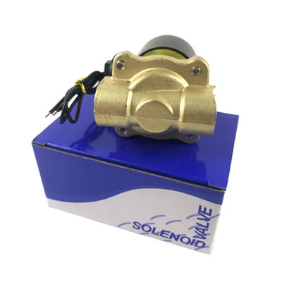 3/4 اینچ 2W200-20 NPT آب و هوا برنج سولناید والف NC 2 راه