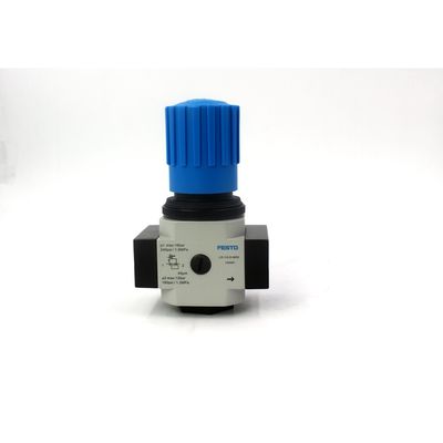 LR-1/4-D-MIDI 186451 LR-1/4-D-MIDI-MPA 8002368 FESTO فنل تنظیم فشار آلیاژ روی با فشار سنج 0.5-12 بار سیستم تنظیم کننده فیلتر هوا فشرده با عملکرد بهبود یافته
