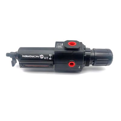 B73G-3GK-QT1-RMN Norgren G3/8 تنظیم کننده فیلتر 5μm فیلتر تخلیه دستی / تنظیم کننده بدون گج