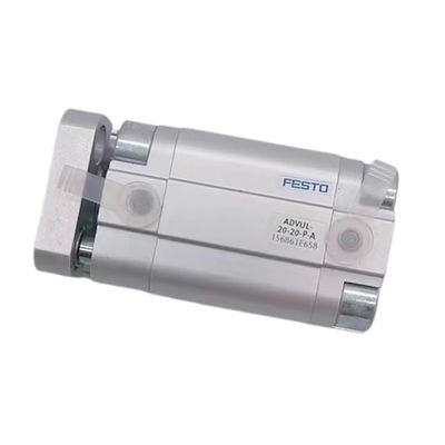 سیلندر پیستون پنوماتیک دقیق با رشته نر پای بند پیستون 156855 ADVUL-16-25-P-A