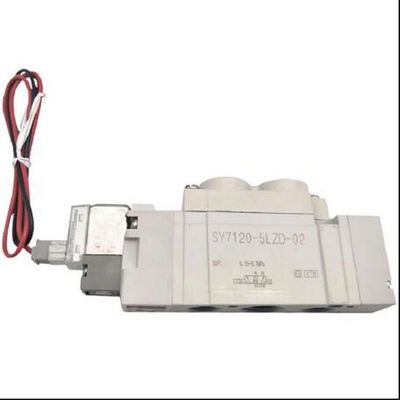 SMC SY7220-5LZD-C4 2 موقعیت دریچه سولناید پنوماتیک دوگانه DC24V اندازه پورت Ø4