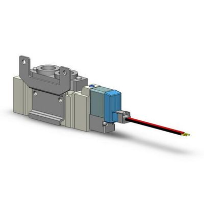 SY5420-5LZD-C8 DC24V SMC دریچه سولینوئید پنوماتیک 3 موقعیت مرکز خروجی