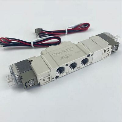SMC SY5320-5LZD-C4 دریچه سولناید پنوماتیک DC25V 3 موقعیت بسته مرکز یک لمس اندازه پورت