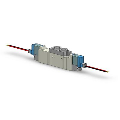 SMC SY5320-5LZD-C4 دریچه سولناید پنوماتیک DC25V 3 موقعیت بسته مرکز یک لمس اندازه پورت