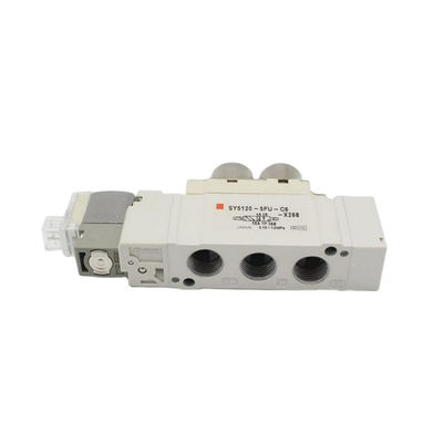 SMC SY5120-6LZD-C6 دریچه ولتاژ سولینوئید پنوماتیک اندازه ø6 2 موقعیت تک DC12V