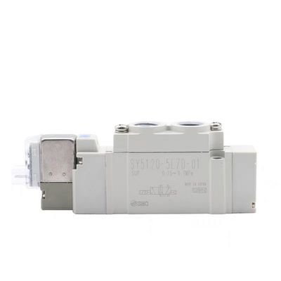 SMC SY3420-6LZD-C4 دریچه سولینوئید پنوماتیک DC12V 3 موقعیت مرکز خروجی اندازه پورت Ø4