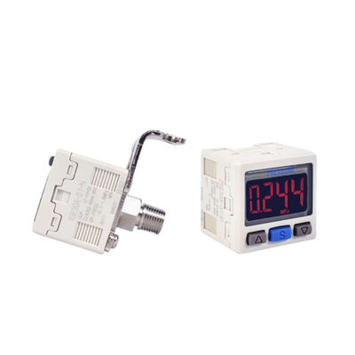 SMC سوئیچ فشار دیجیتال ZSE30AF-01-C فشار ترکیبی NPN کلکتور باز 1 خروجی ولتاژ آنالوگ خروجی