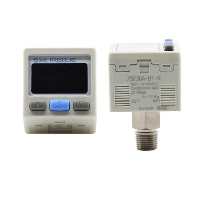 ZSE30A-01-C SMC سوئیچ فشار دیجیتال فشار خلاء R1/8 صفحه نمایش 2 رنگی PNP کلکتور باز 2 خروجی