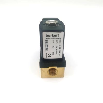 دریچه آب 00126195 Burkert 6014 D به طور معمول باز G1/8 1.5 سوراخ جریان