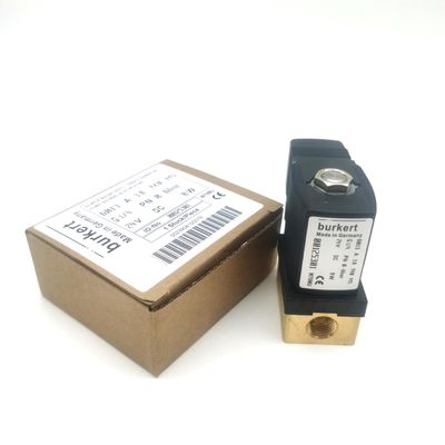دریچه آب 00126195 Burkert 6014 D به طور معمول باز G1/8 1.5 سوراخ جریان
