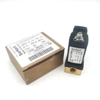 BURKERT 6014D 00126196 به طور معمول باز شدن شیر سولینوئید G1/8 AC24V 8W بدن شیر مس 32 * 32 0 ~ 16bar