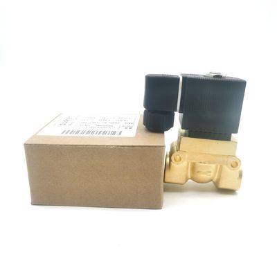 دریچه الکترومغناطیسی 00126223 Burkert AC220V 8W بدن دریچه فولاد ضد زنگ 0 ~ 10bar 6014 C به طور معمول بسته شده G1/8 2.0 سوراخ جریان