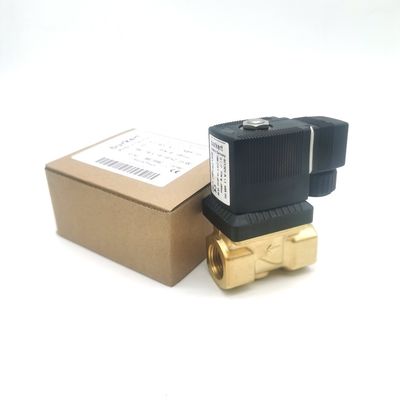 AC220V 00126219 شیر سولینوئید Burkert AC220V 6014 C به طور معمول بسته شده G1/8 1.5 سوراخ جریان 8W بدن شیر فولاد ضد زنگ 0 ~ 16bar