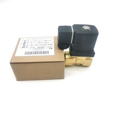 00126204 6014 D دریچه سولینوئید مس برکرت به طور معمول باز G1/8 2.5 سوراخ جریان AC220V 8W
