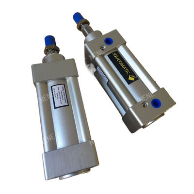 ASCO JOUCOMATIC 45000016 50mm سوراخ 50mm ضربه PES50A50DM G1 / 4 سری 450 بالش های دوگانه عمل ISO 6431